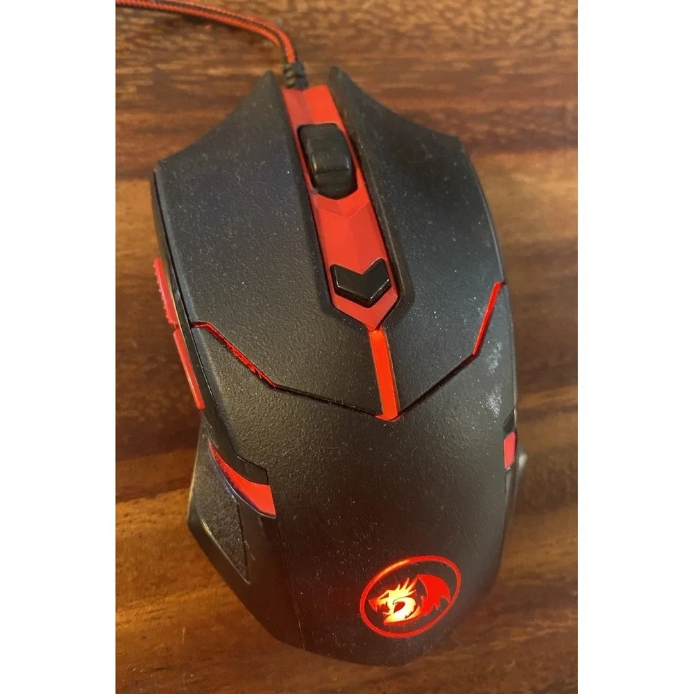 Red dragon CENTROPHORUS M601 3200DPI Optical 5 Buttons Wired Gaming Mouse